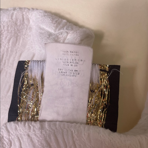 Vintage 90s More Jazz white floral embroidered plus size midi sun dress Size 16 - Picture 11 of 13